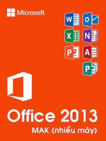 Office 2013 Professional Plus MAK (5 máy)